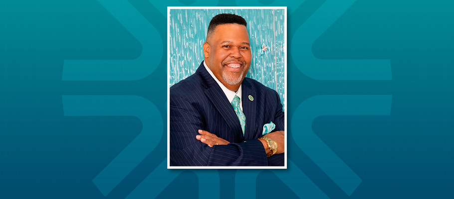 Graphic with image of Michael Baston